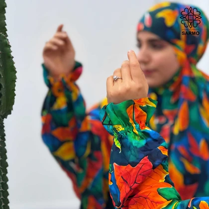 چادرنماز آستین‌دار پاییزان