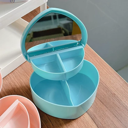 باکس نظم دهنده فانتزی طرح قلبی