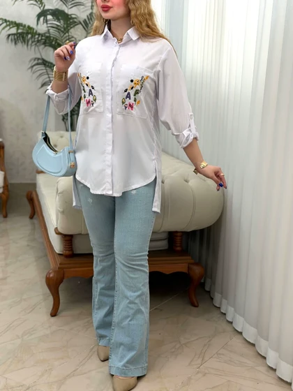 مانتو لینن حروف 3916