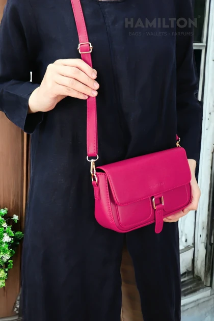 کیف دوشی زنانه hamilton hamilton