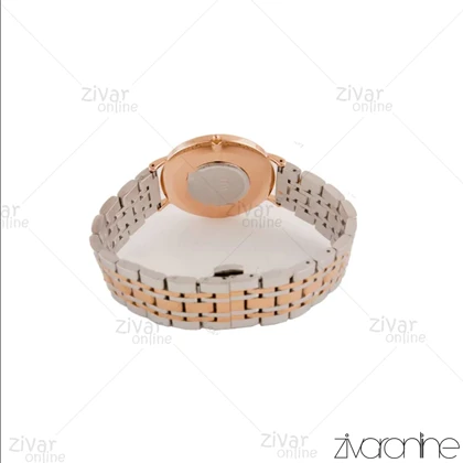 ساعت دنیل ولینگتون مردانه رزگلد نقره ای صفحه سرمه ای خطی 104720