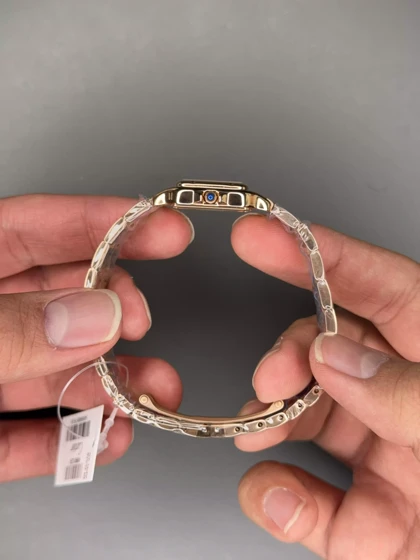 ساعت مچی کارتیه پنتر بند رزگلد صفحه سفید Cartier Panthere