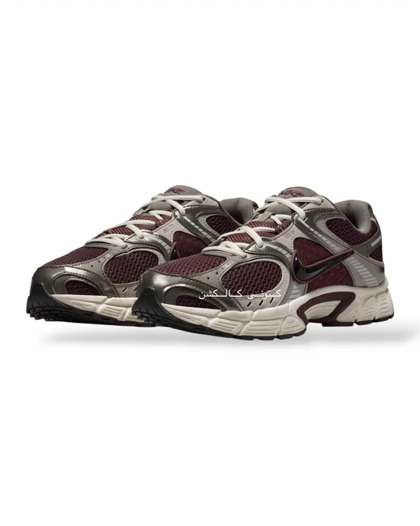 کتانی نایک وی پنج رانر نقره ای زرشکی Nike V5K RNR Crimson کیفیت اورجینال
