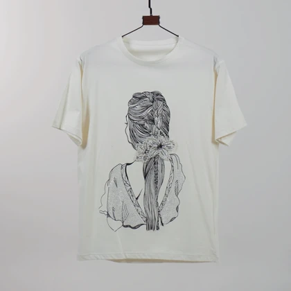 تیشرت دختر مرواریدی