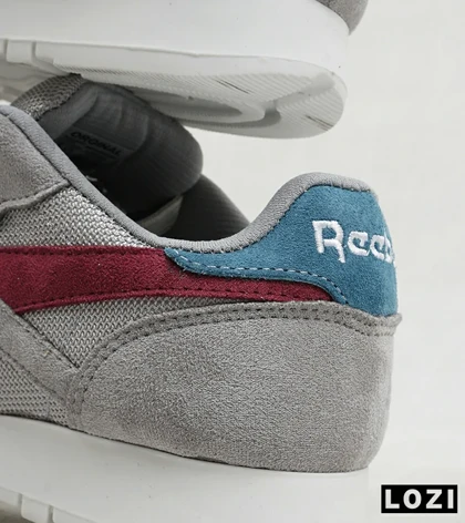 کفش کتانی طوسی قرمز مردانه Reebok LEGACY