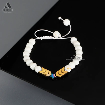 دستبند زنانه اونیکس Onyx Bracelet WG
