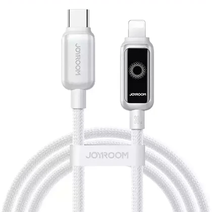 کابل تایپ سی به لایتنینگ جویروم JOYROOM مدل S-A55 توان 30 وات 1.2 متر