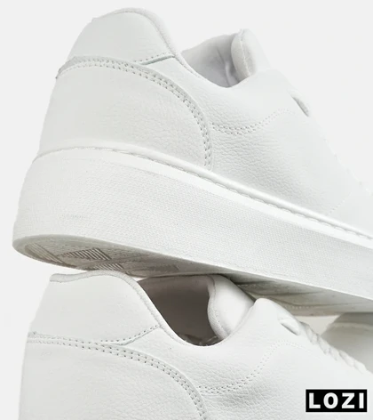 کفش کژوال مردانه چرمی سفید ZARA