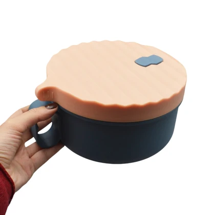 ظرف غذا و نودل خوری مدل Cup Cake ظرفیت 1200 میلی لیتر