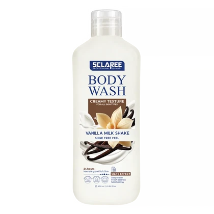شامپو بدن کرمی میلک شیک وانیل 400 میل (Vanilla Milk) اسکلاره