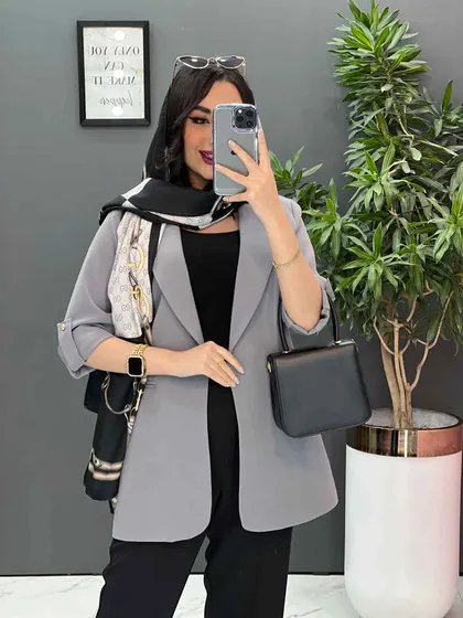 مانتو کتی آستین پاگن