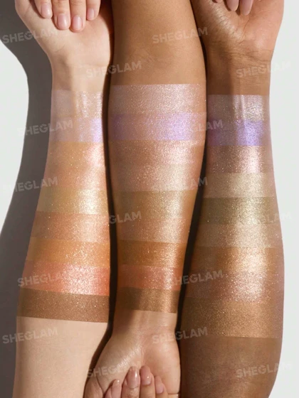 پالت سایه چشم 9 رنگ شیگلم مدل Glimmer & Gleam