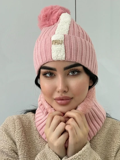 شال و کلاه رینگی miu