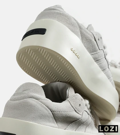 کفش کتانی مردانه طوسی کرم ADIDAS X Fear of God Athletics ’86 Lo Clay