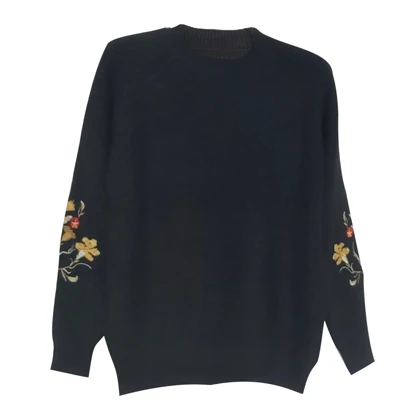 بلوز بافت زنانه گلدوزی شده وارداتی