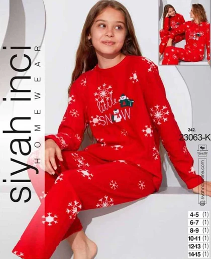 بلوز شلوار بچگانه سیاه اینچه کد 23063