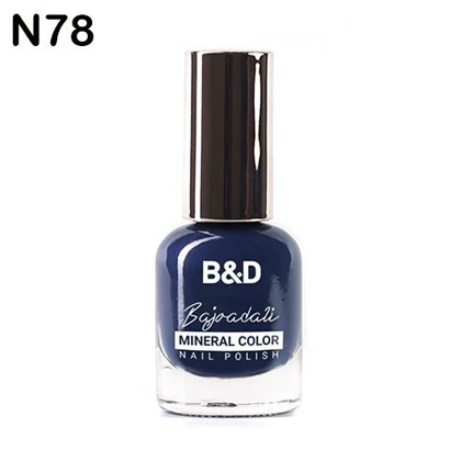 لاک ناخن بی اند دی B&D ساده سری N