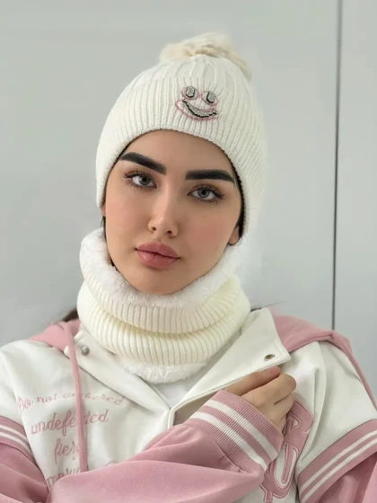 شال و کلاه رینگی لبخند