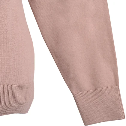 پلیور بافت یقه هفت نسکافه‌ای مردانه