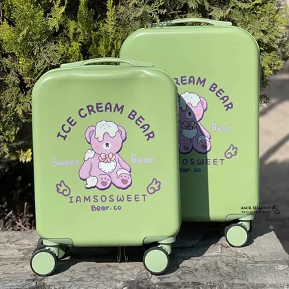 چمدان بچگانه طرح خرس بستنی ICE CREAM BEAR