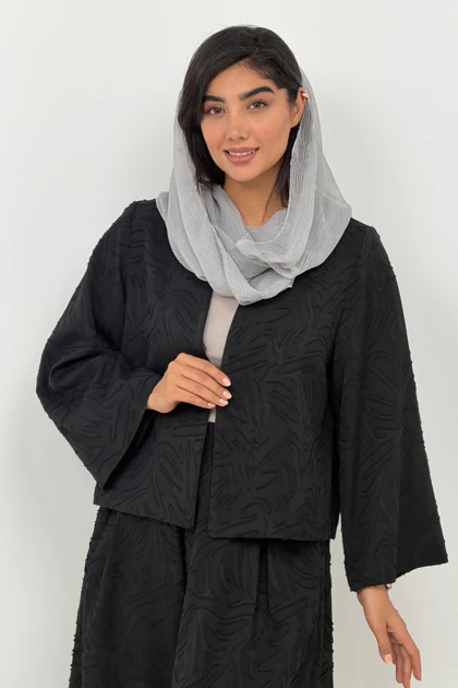 کت زنانه کسمه مغزی آستین کلوش