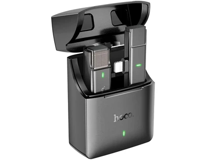 میکروفون لایتنینگ هوکو HOCO S31 Stream Wireless Microphone with Lightning Ports Receiver