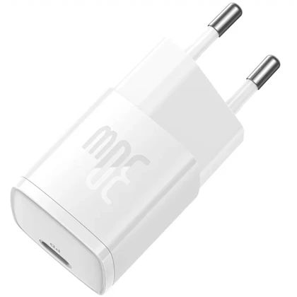 شارژر دیواری فست تایپ‌سی 30 وات بیسوس Cube Pro