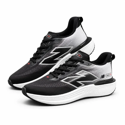 کتانی مردانه زیره بست مدل نیوبالانس مشکی طوسی New Balance