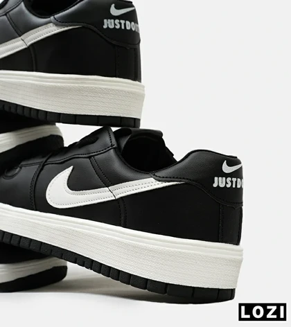 کفش کتانی مردانه مشکی سفید نایک NIKE SB
