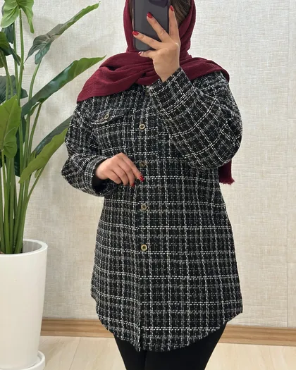 B838- مانتو شنل