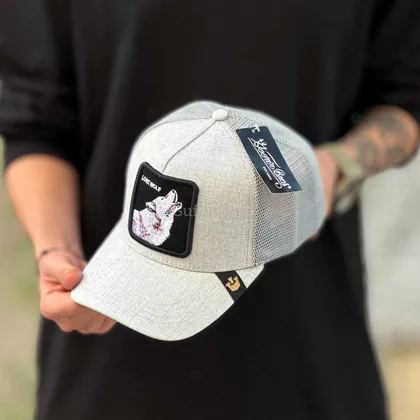 کلاه گورین LONE WOLF طوسی