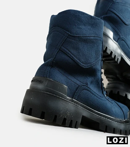 بوت مردانه سرمه ای BALENCIAGA مدل 5994