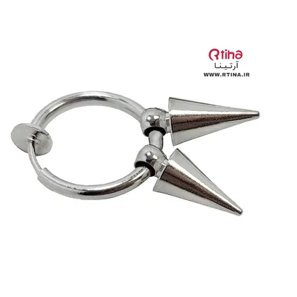 گوشواره بدون سوراخ گوش دخترانه پسرانه فنری