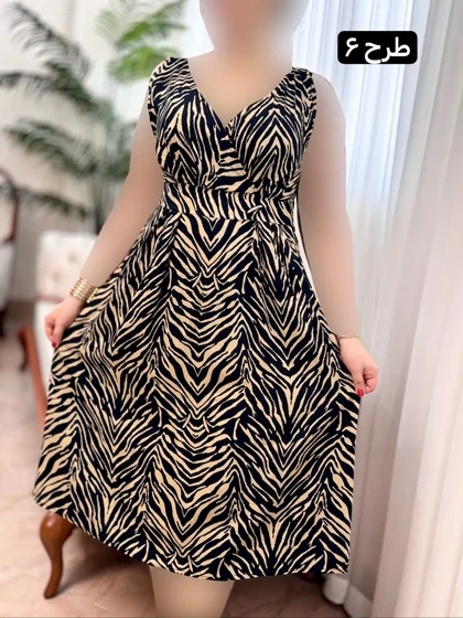 پیراهن نخی رستاک 3174