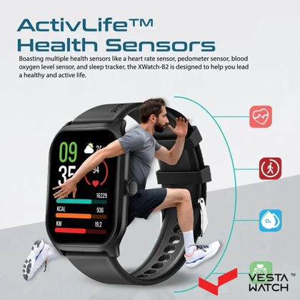 ساعت مچی هوشمند پرومیت PROMATE مدل XWATCH-B2.BLACK