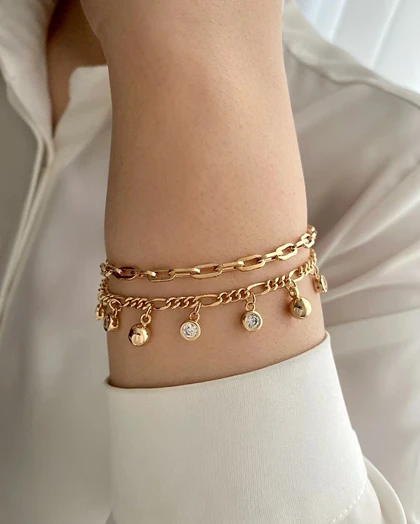 دستبند آویزدار گوی آناهید ژوپینگ
