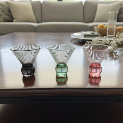 دسر خوری پایه دار شیاردار