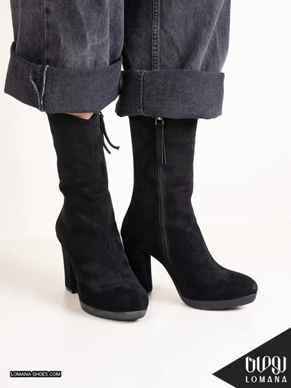 بوت پاشنه وارداتی شیدا لومانا - کد 2656