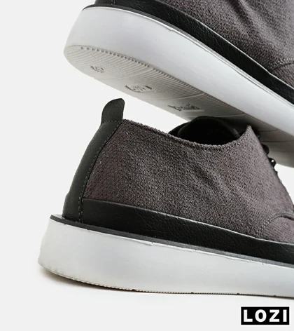 کتانی مردانه خاکستری PULL & BEAR