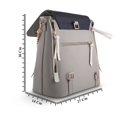 کوله پشتی زنانه چرم رادیس مدل Adriana کد 055-M.MC