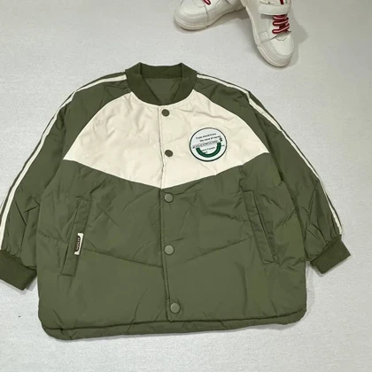 کاپشن بچه گانه خارجی طرح VAU MONEY