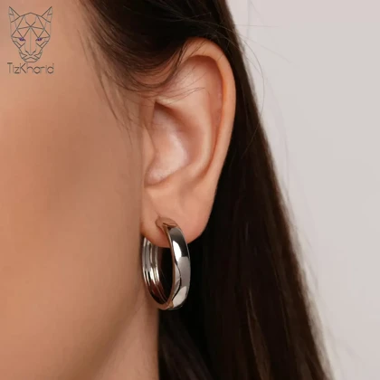 گوشواره حلقه‌ای ژوپینگ بیگ سیرکل