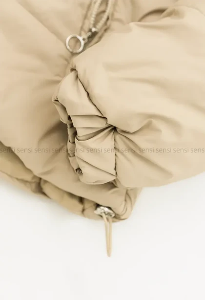 کاپشن کلاه دار پشم شیشه کد1004654