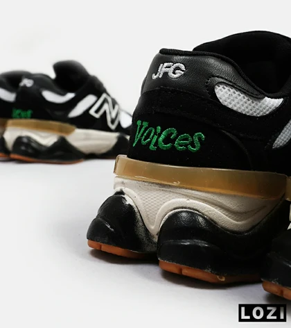 کفش کتانی مردانه و زنانه مشکی سفید NEW BALANCE 9060
