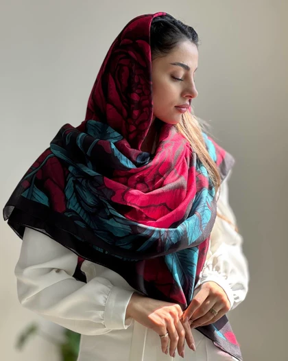 روسری نخی کد R631
