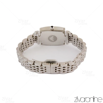 ساعت امپریو آرمانی زنانه سیلور مستطیلی صفحه سفید 105178