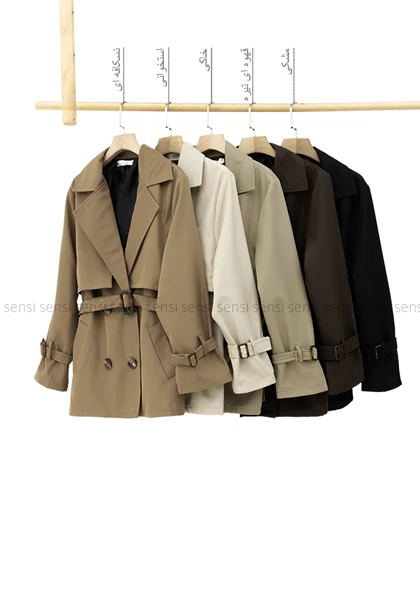 بارانی سانتانا آستر دار@@کد1004763