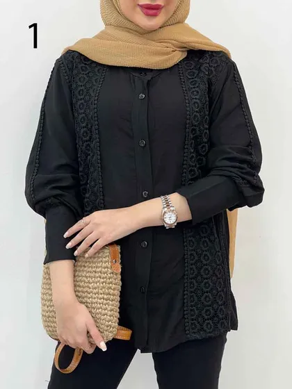 شومیز ترکیبی دانتل