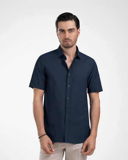 پیراهن مردانه ساده کد 1886