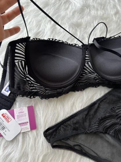 ست شورت و سوتین جکدار فنردار هارنس دار NBB کد :4742